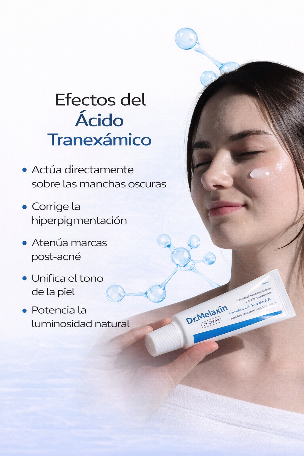 Dr. Melaxin TX – Crema Facial Iluminadora con Ácido Tranexámico (50 ml)